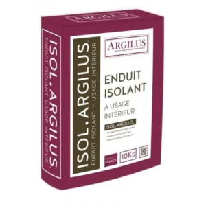 Isol'Argilus - Enduit d'argile isolant intérieur